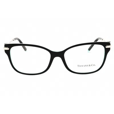Tiffany & Co Tiffany Ladies Black Rectangular Eyeglass Frames 0tf2207