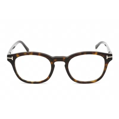 Tom Ford Men's Brown Rectangular Eyeglass Frames Ft5532b
