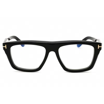 Tom Ford Blue Light Block Rectangular Unisex Eyeglasses Ft6059-b 001 54