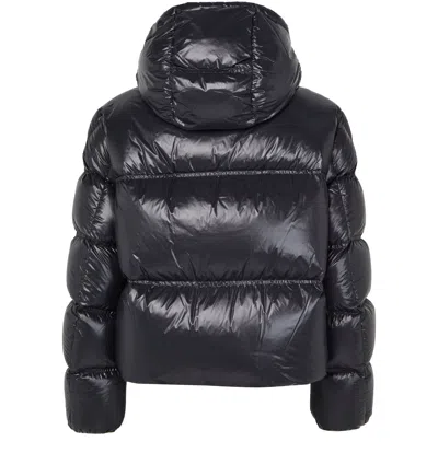 Moncler Erea Square Quilted Nylon Down Jacket In Black