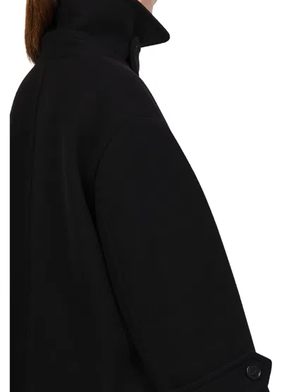 Chloé Collared Long-sleeved Jacket In Black