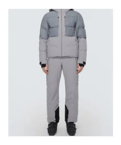 Aztech Mountain Super Nuke Down Ski Jacket In Gray
