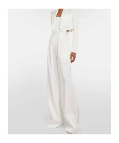 Alex Perry Corset Top In White