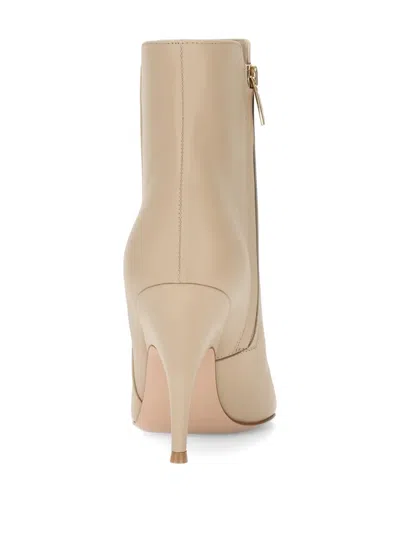 Gianvito Rossi Sofia 95 Leather Ankle Boots In Multi