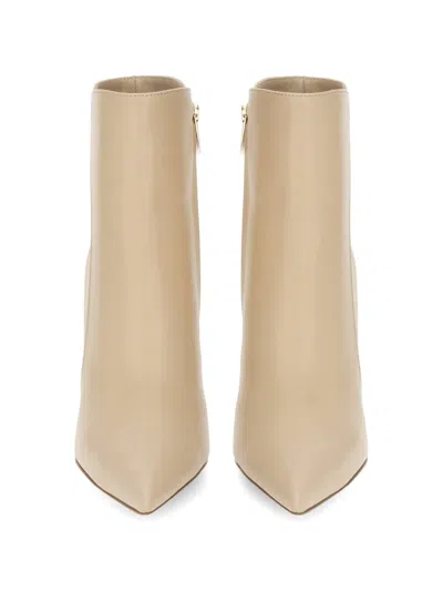 Gianvito Rossi Sofia 95 Leather Ankle Boots In Multi