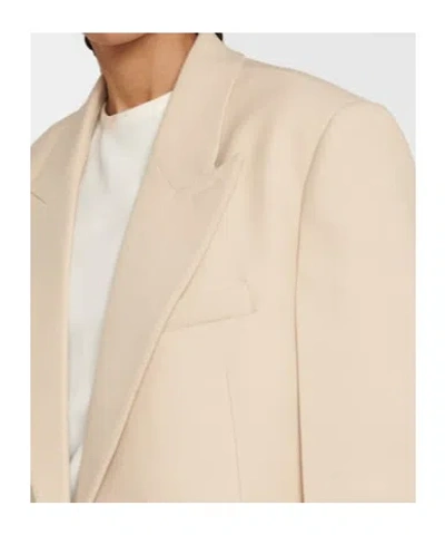 Peter Do Single-breasted Wool-blen Blazer In Neutral