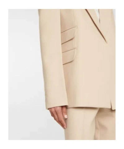 Peter Do Single-breasted Wool-blen Blazer In Neutral