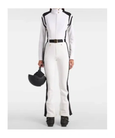 Bogner Janny Belted Ski Suit In White