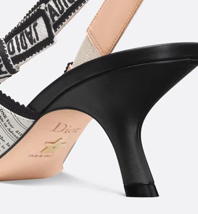 Dior J'a Slingback Pump In Multi