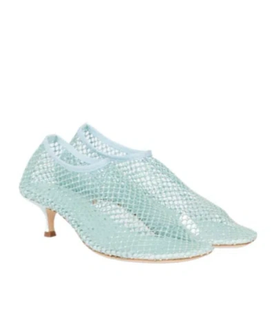 Christopher Esber Minette Embellished Fishnet Pumps In Multi