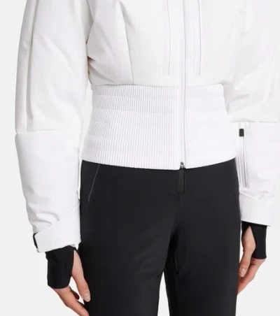 Aztech Mountain Vertical Nuke Down Ski Jacket In White