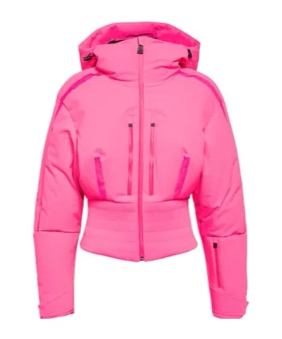 Aztech Mountain Vertical Nuke Down Ski Jacket In Pink