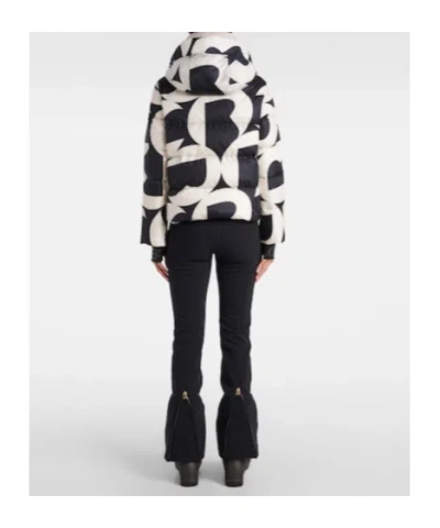 Bogner Maja Printed Down Ski Jacket In Black