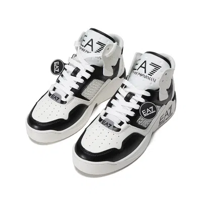 Ea7 Strap-up Casual Sneakers In Multi
