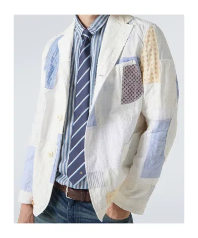 Junya Watanabe Single-breasted Blazer In Multi