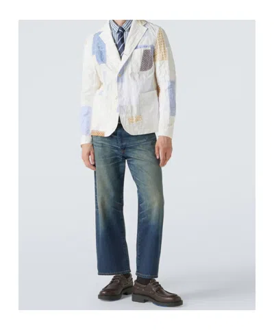 Junya Watanabe Single-breasted Blazer In Multi