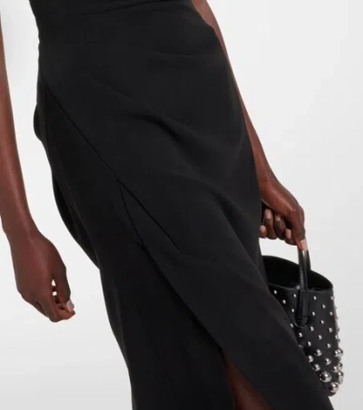 Proenza Schouler Strapless Midi Dress In Black