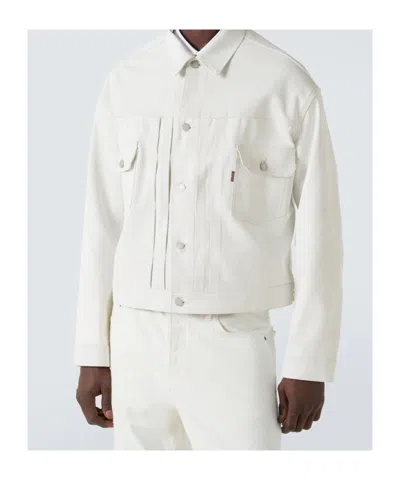 Junya Watanabe X Levi's Oversized Denim Jacket In White