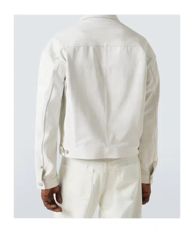 Junya Watanabe X Levi's Oversized Denim Jacket In White