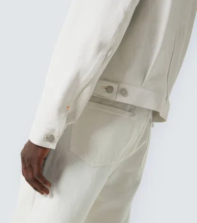 Junya Watanabe X Levi's Oversized Denim Jacket In White