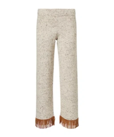 Alanui Dreamscape Hose Mit Fransen In Neutral