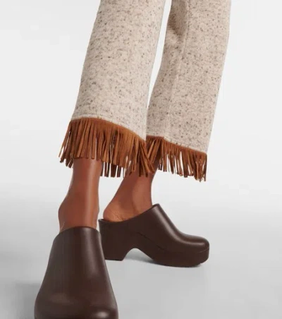 Alanui Dreamscape Hose Mit Fransen In Neutral