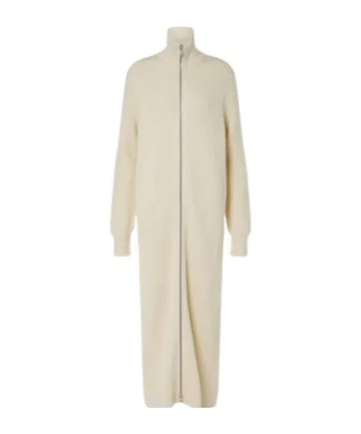 Jil Sander Wool Cardigan In Neutral
