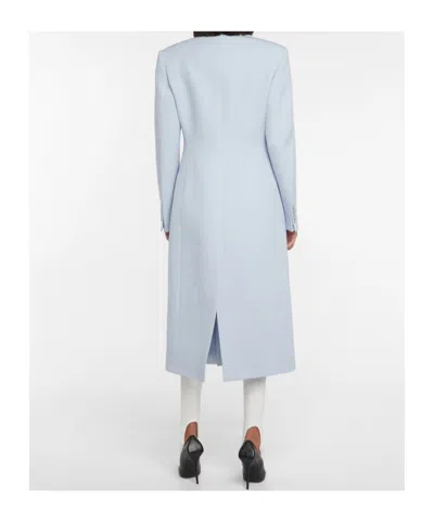 Wardrobe.nyc Double-breasted Wool Coat In Blue