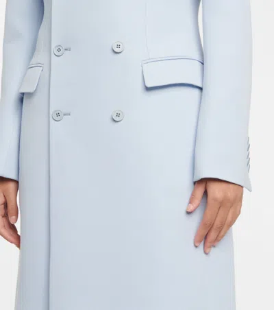 Wardrobe.nyc Double-breasted Wool Coat In Blue