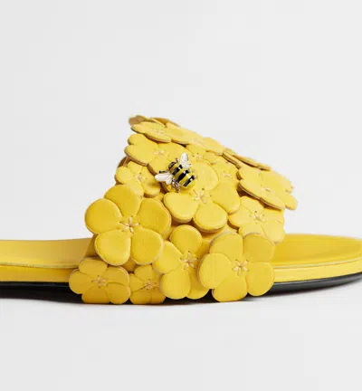 Dior Bloom Slide In Yellow