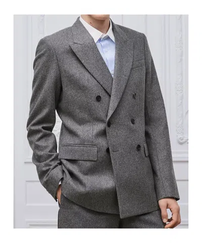 Dior Double-breasted Jacket In Multi
