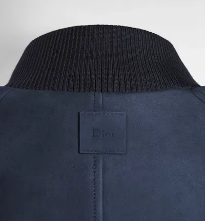 Dior Harrington Jacket In Blue