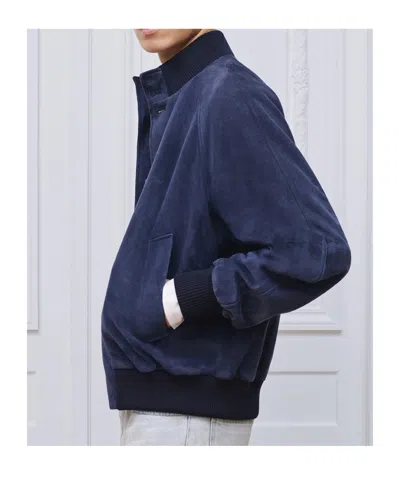 Dior Harrington Jacket In Blue