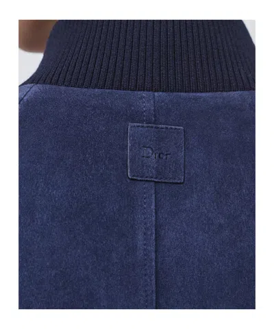 Dior Harrington Jacket In Blue