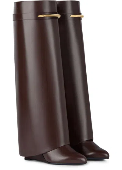 Givenchy Pointed-toe Knee-high Boots In Multi