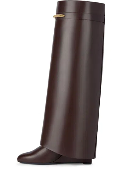 Givenchy Pointed-toe Knee-high Boots In Multi