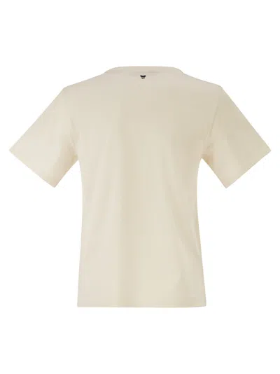 Weekend Max Mara Short Sleeve T-shirt In Neutral