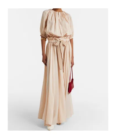 Patou Striped-pattern Top In Nude