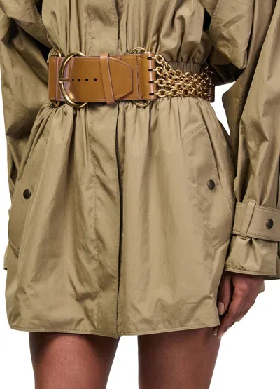 Chloé Camera Belt In Brown