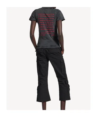 Balenciaga Cotton Dirac Formula T-shirt In Yellow