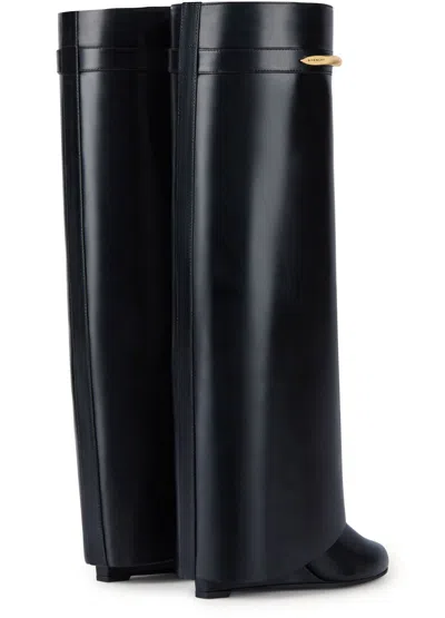 Givenchy Pointed-toe Knee-high Boots In Black