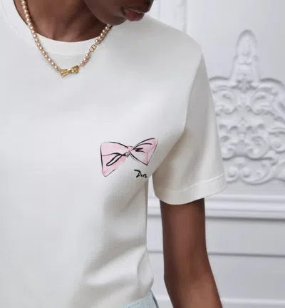 Dior Fitted T-shirt In White