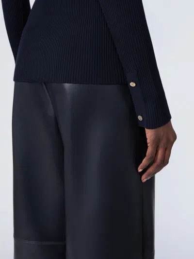 Max Mara Stretch Viscose Jersey T-shirt In Blue