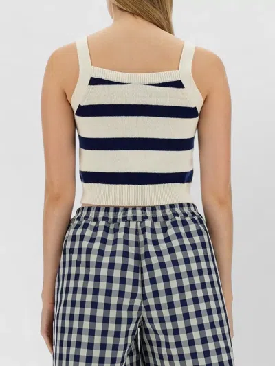 Baum Und Pferdgarten Celly Top Checked And Striped Pattern In Multi