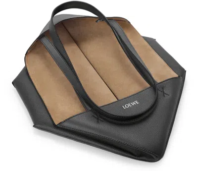 Loewe Medium-sized Horizontally Folding Handbag In Burgundy