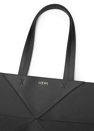 Loewe Medium-sized Horizontally Folding Handbag In Burgundy