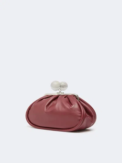 Weekend Max Mara Medium-sized Pasticcino Shoulder Bag In Ruby Colour