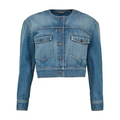 Chloé Denim Jacket In Blue
