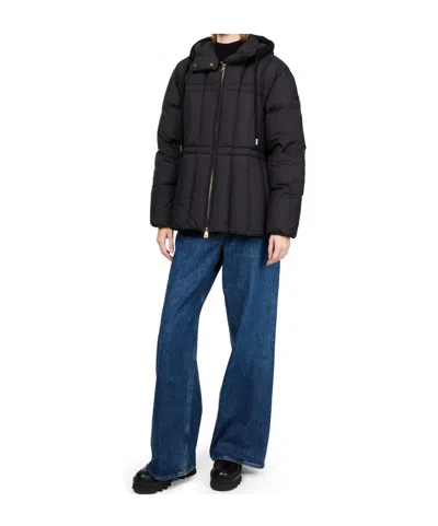 Moncler Estom Down Jacket In Black