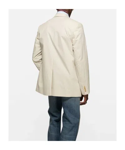 Acne Studios Single-breasted Suit Jacket In White